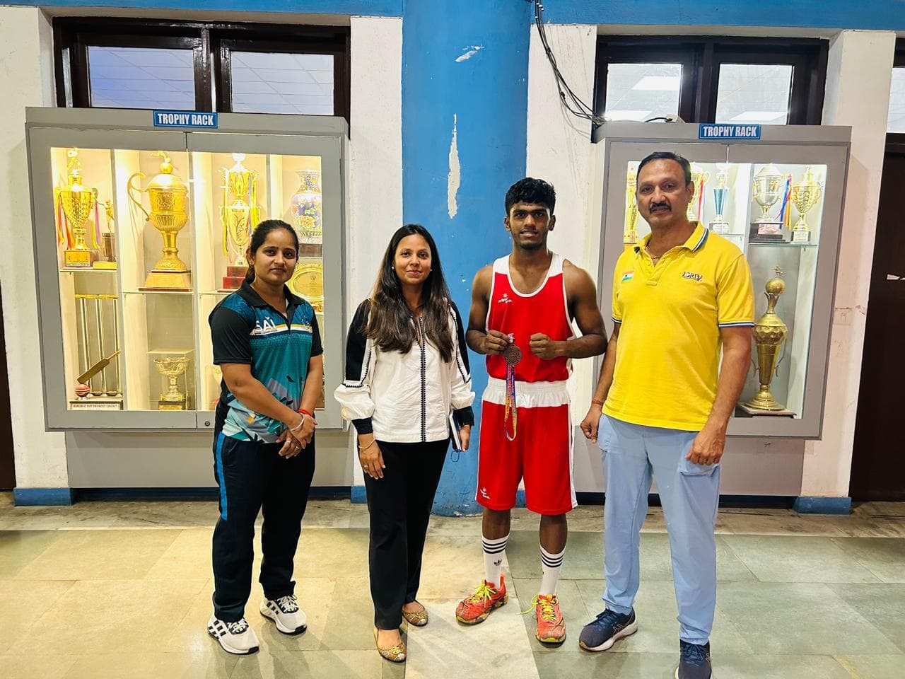 Boxing yashu das Bronze :  शहर के युवा बॉक्सर यशु दास ने जीता कांस्य पदक