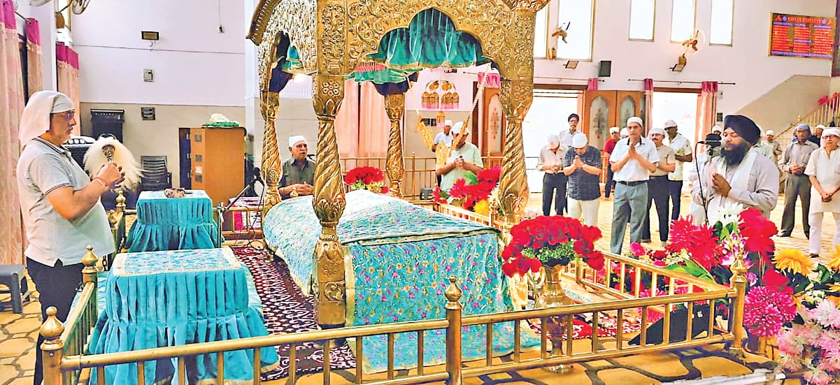 ranchi news : राजधानी रांची के गुरुद्वारों में भारतीय सेना की बुलंदी के लिए जपुजी साहिब का पाठ हुआ