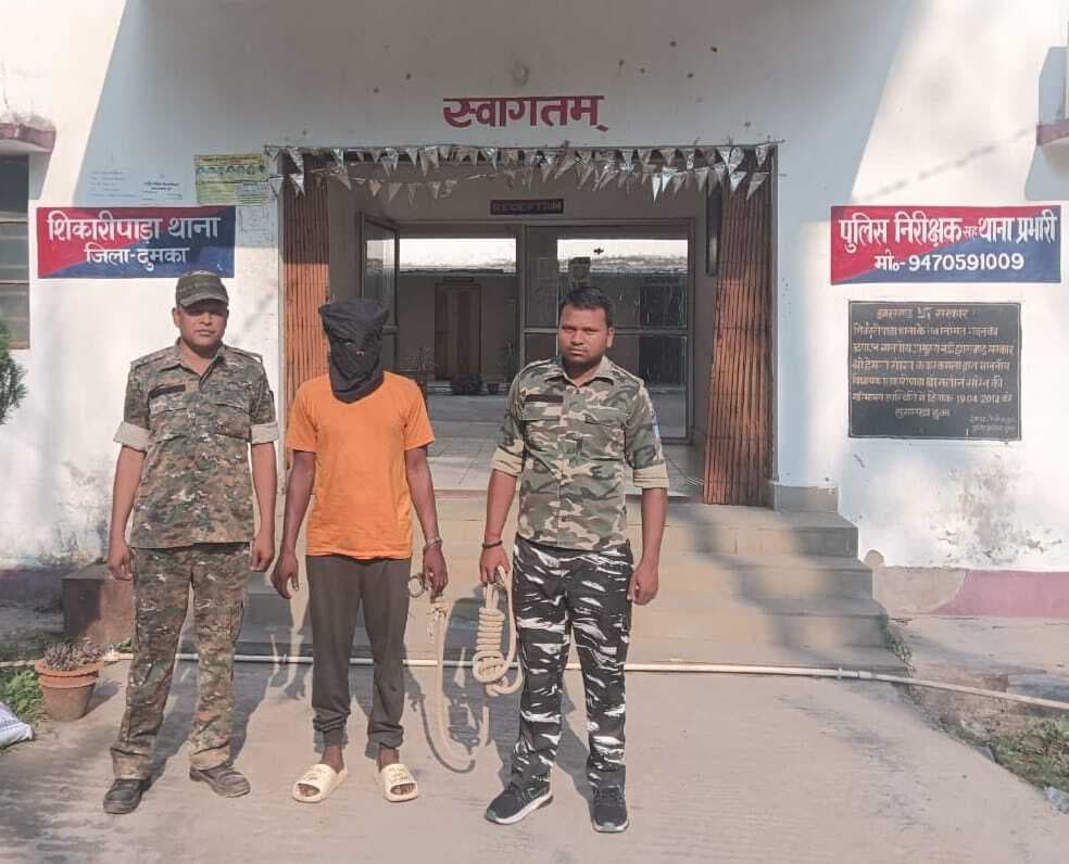 बड़े भाई की हत्या का आरोपी गिरफ्तार,  जेल