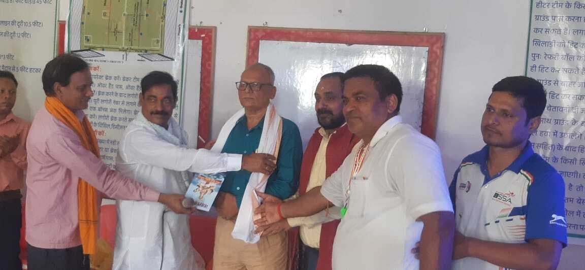 लगोरी खेल के रेफरी का प्रशिक्षण शिविर संपन्न