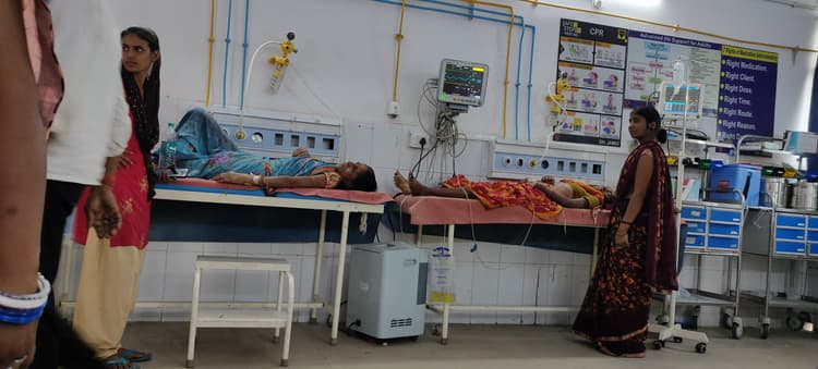 सदर अस्पताल में मौसमी बीमारी के मरीजों की संख्या में हुआ इजाफा