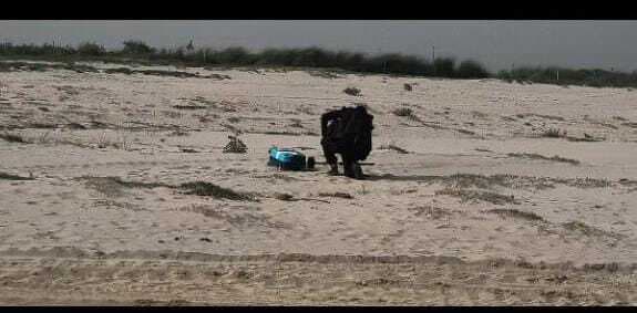 सगुना मोड़ पर लावारिस बैग मिलने से मचा हड़कंप