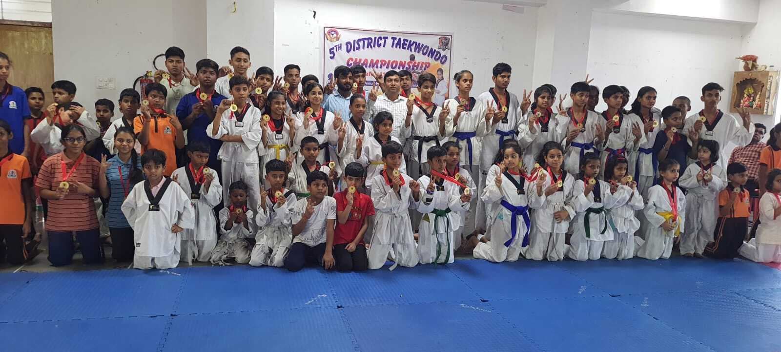 राज्य स्तरीय ताइक्वांडो प्रतियोगिता में शामिल होंगे 70 खिलाड़ी