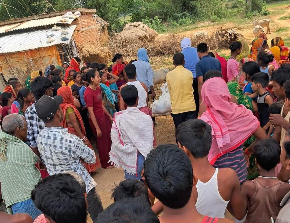 हादसे में घायल युवक ने तोड़ा दम, पतसर गांव शव पहुंचते ही मचा कोहराम