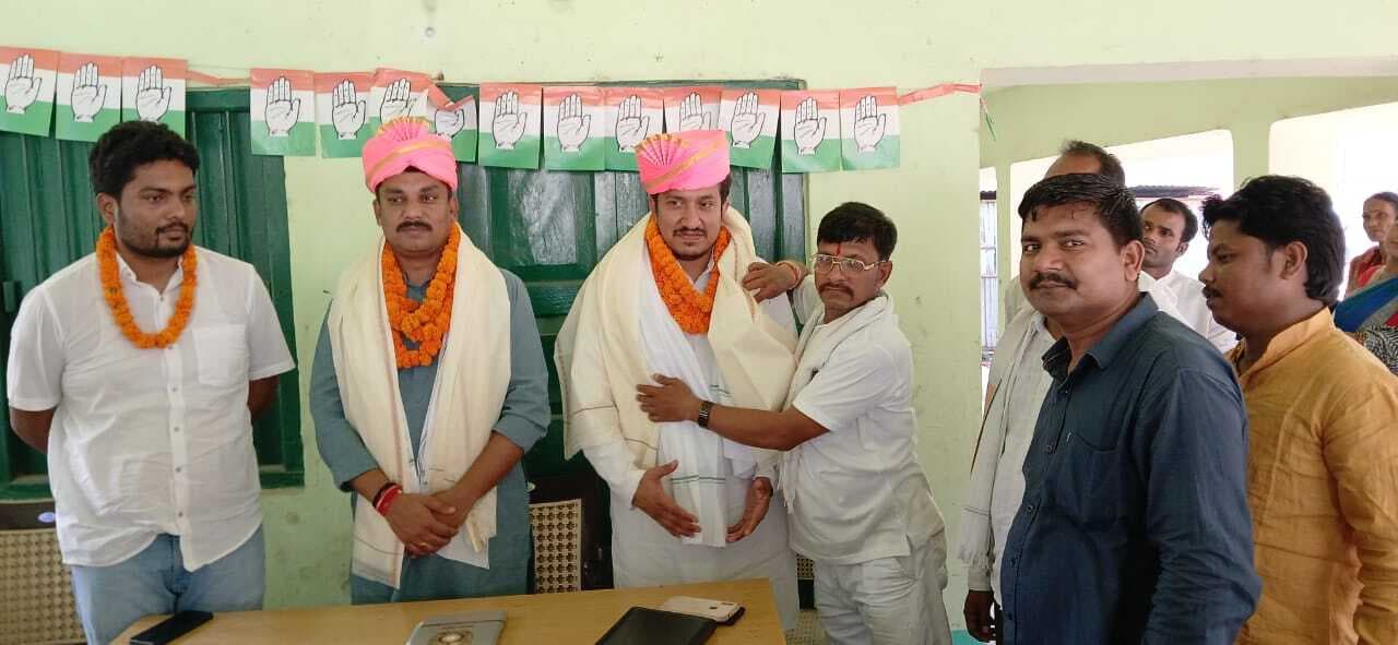 प्रदेश प्रभारी व राष्ट्रीय सचिव का किया गया जोरदार स्वागत