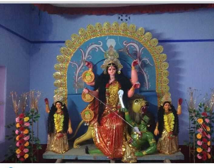 करौं में धूमधाम से हुई गंधेश्वरी की पूजा