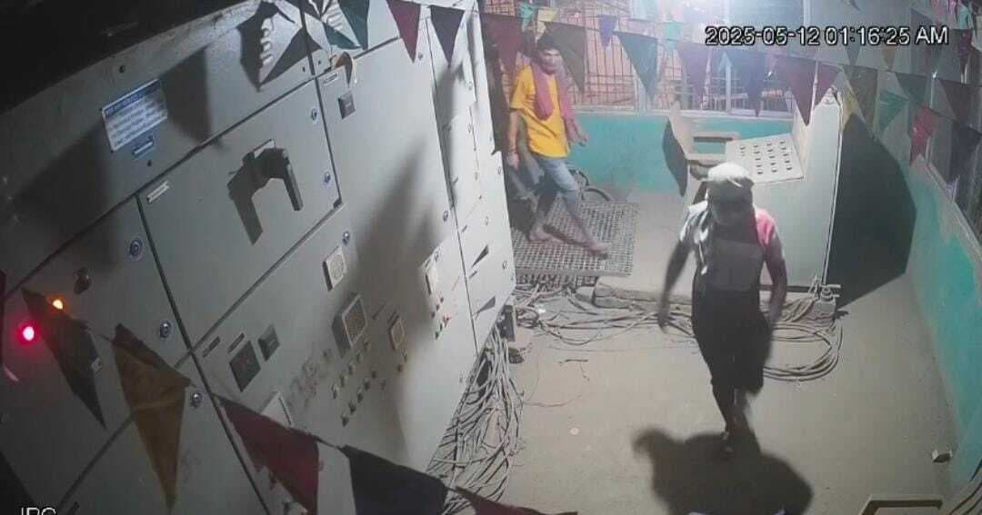 भुतहा मौजा में क्रशर प्लांट से लाखों की सामग्री ले भाग चोर