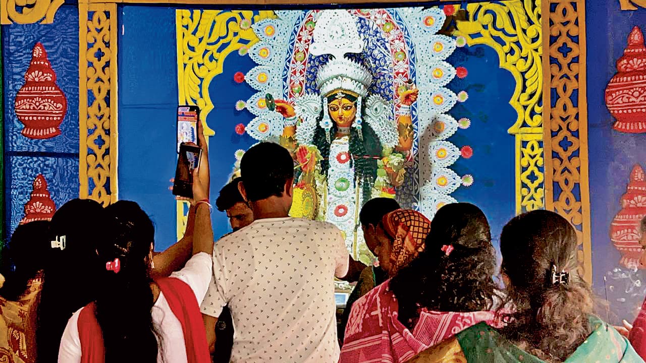 रानीगंज में गंधेश्वरी माता की पूजा का आयोजन