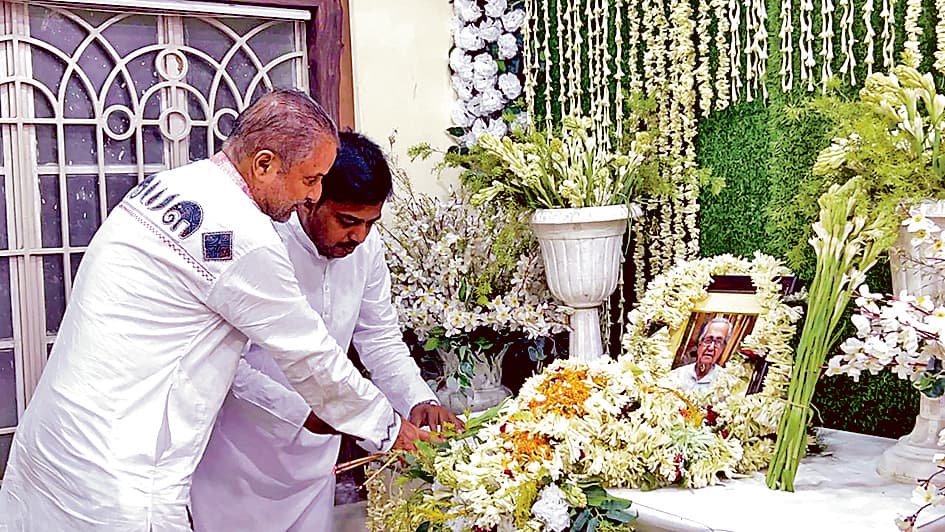 दिवंगत रामदुलाल बोस को दी गयी भावभीनी श्रद्धांजलि