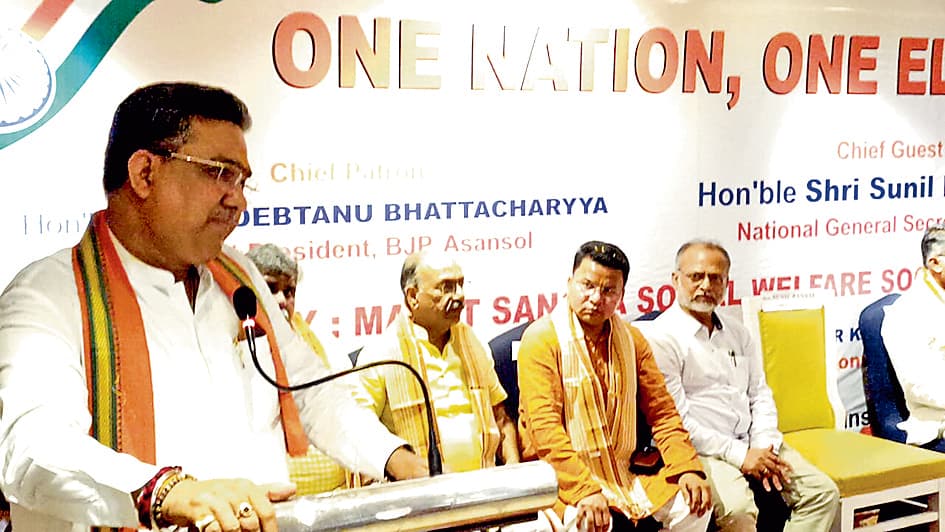 एक देश एक चुनाव से घटेगा खर्च, होगा विकास : सुनील बंसल