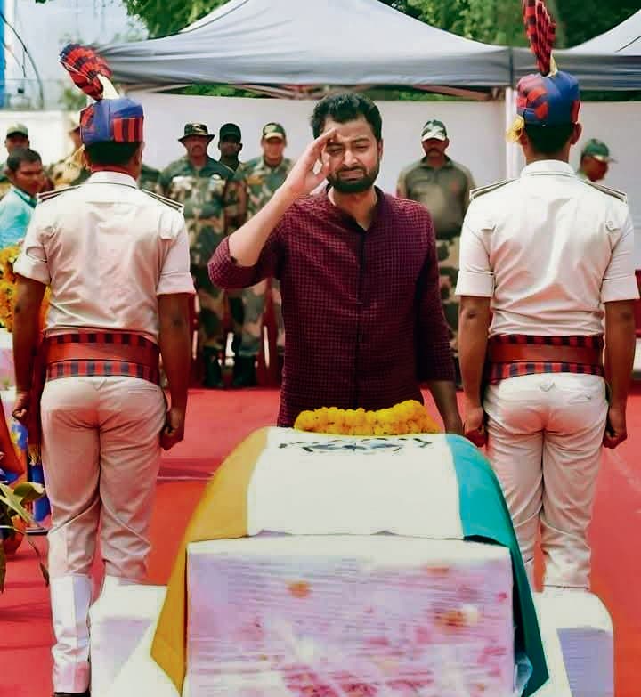 Saran News : शहीद के परिजनों से आज मिलने आ सकते हैं सीएम