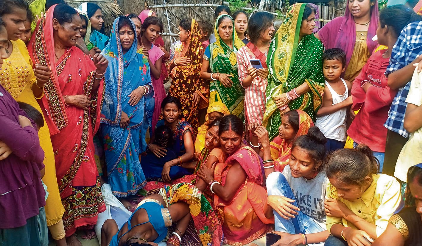 hajipur news. बांसबाड़ी से बरामद हुआ नवविवाहिता का शव, दहेज के लिए हत्या का आरोप