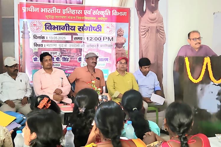 बुद्ध के उपदेशों को विश्व समुदाय को अपनाने की आवश्यकता : डॉ सीपी