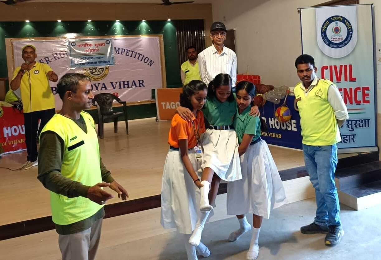 एसबीपी में आपदा प्रबंधन प्रशिक्षण, किया जागरूक