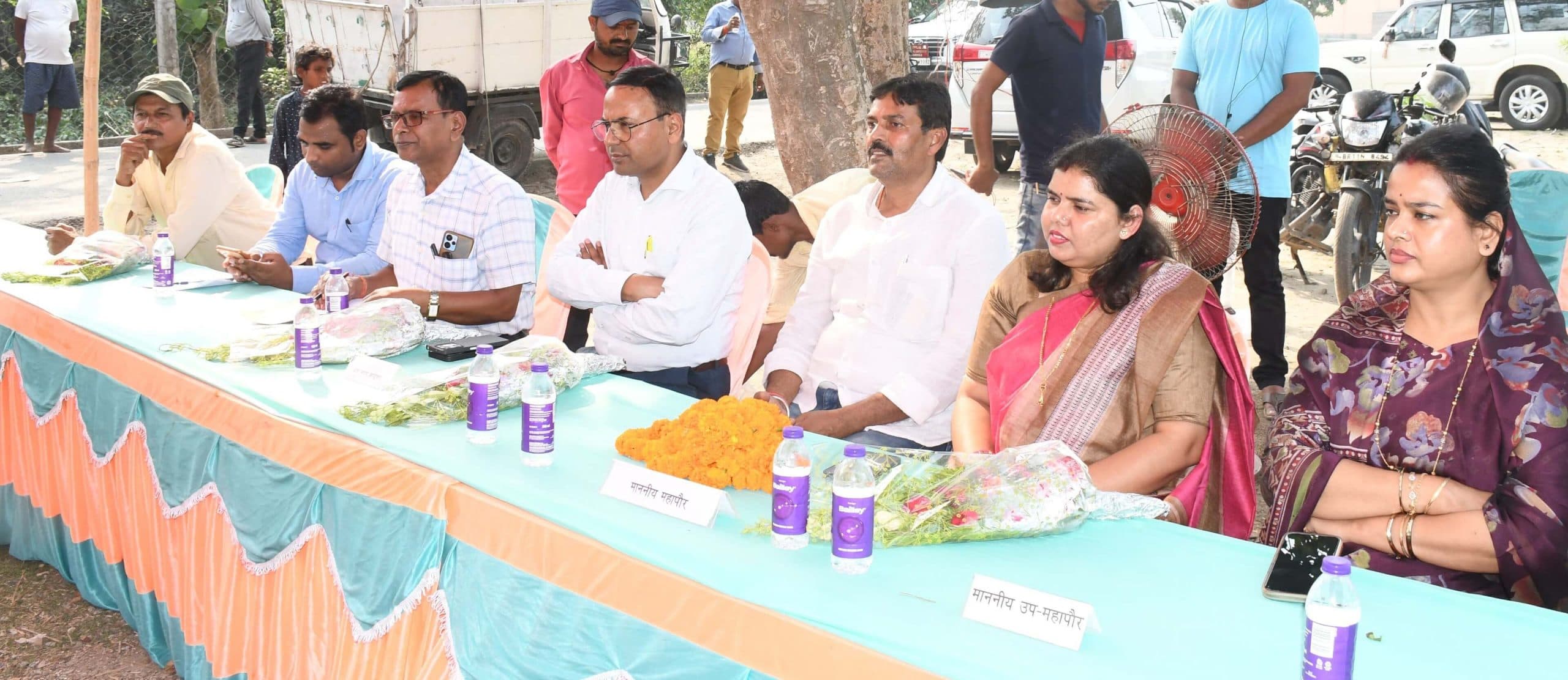 आपकी सुझाव से शहर की गति को मिलेगी नई दिशा : महापौर