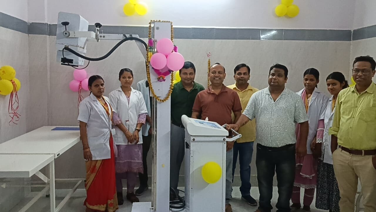 अनुमंडल अस्पताल में एक्स-रे मशीन स्थापित, मरीजों को मुफ्त में मिलेगी सुविधा