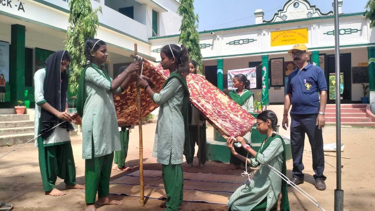 समर कैंप में बच्चों ने नेतृत्व कौशल के सीखे गुर