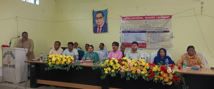 बारसोई में बाढ़ पूर्व तैयारी को लेकर हुई अनुश्रवण समिति की बैठक