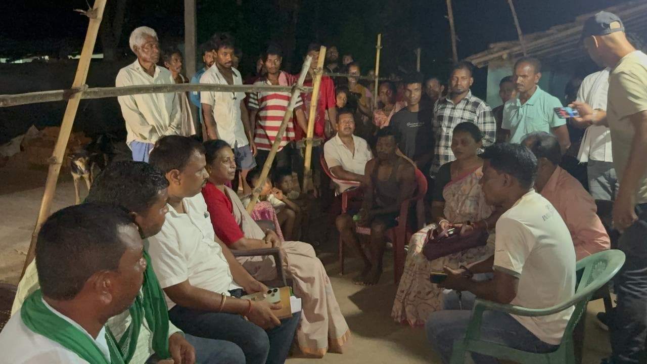 तरबंधा में बालक के परिजनों से मिले विधायक, बंधाया ढांढस