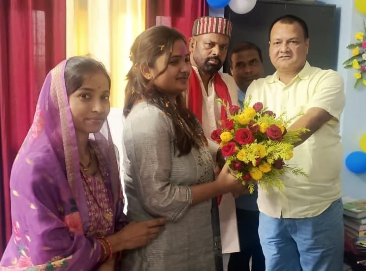 नगर परिषद के कार्यपालक पदाधिकारी ने दिया योगदान