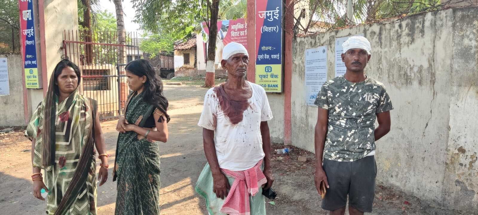 जमीन विवाद को लेकर मारपीट, चार घायल