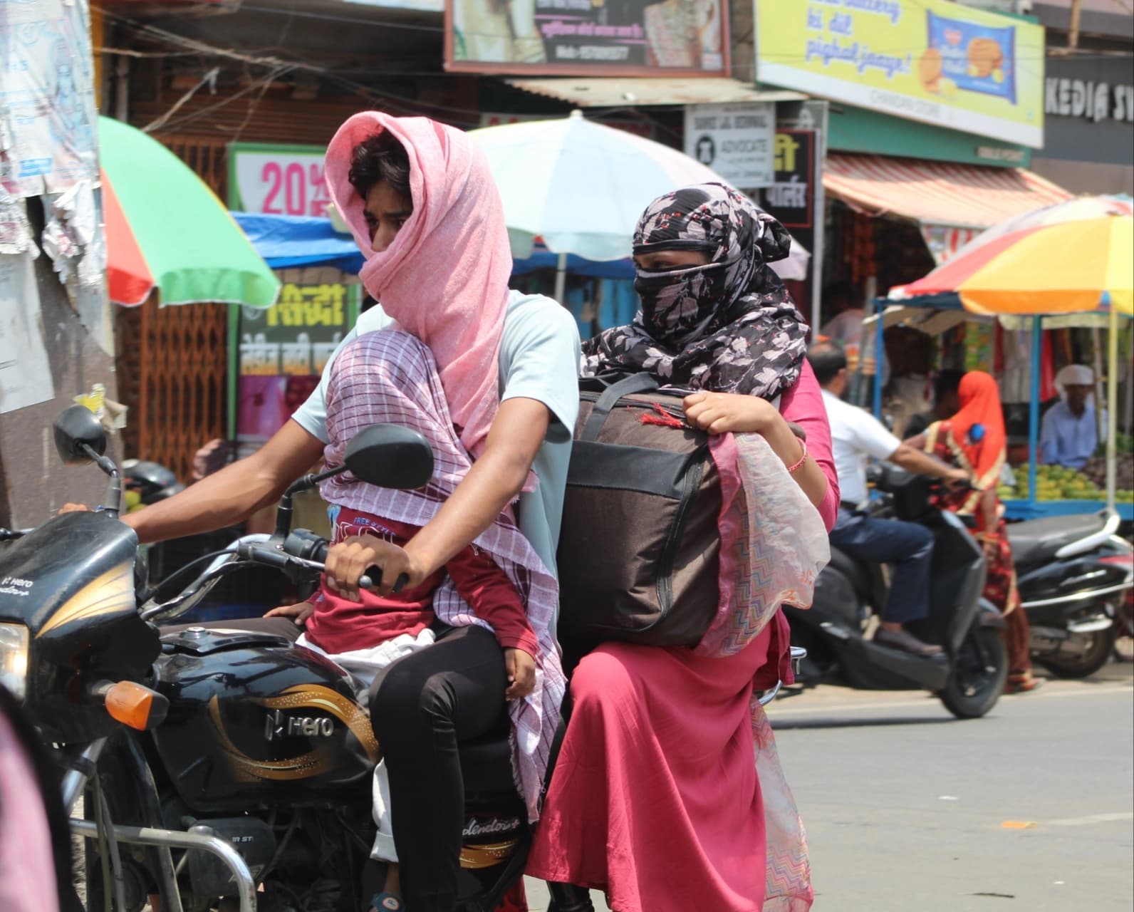 Giridh News :जल रहा है बदन, पारा 43 पर पहुंचा