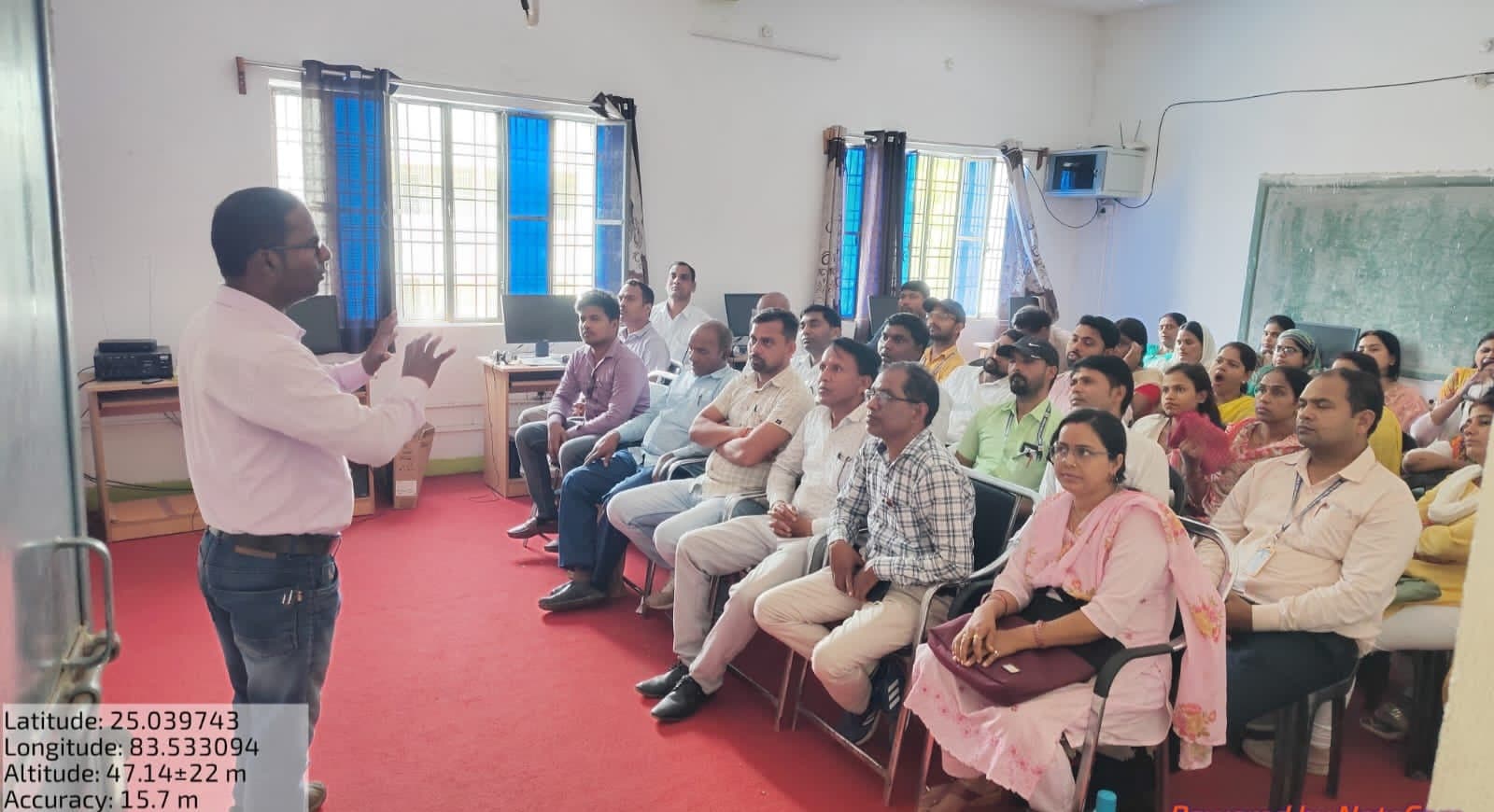 जिले के चार सेंटरों पर शिक्षकों को दिया जा रहा कंप्यूटर का प्रशिक्षण