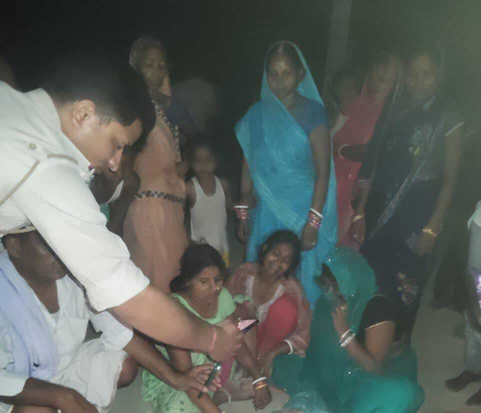 hajipur news. अज्ञात वाहन की ठोकर से अधेड़ महिला की मौत