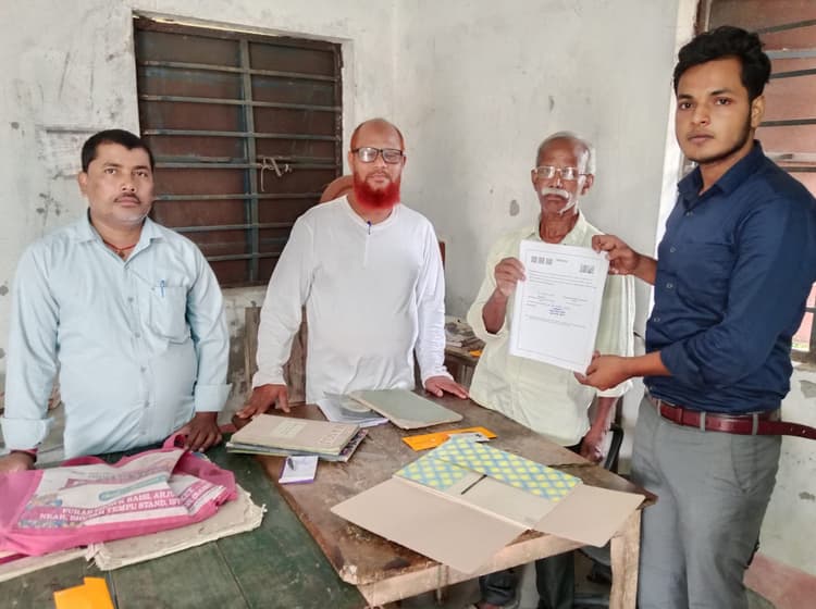 प्रावि दोघड़िया में  बीपीएससी शिक्षक ने किया योगदान