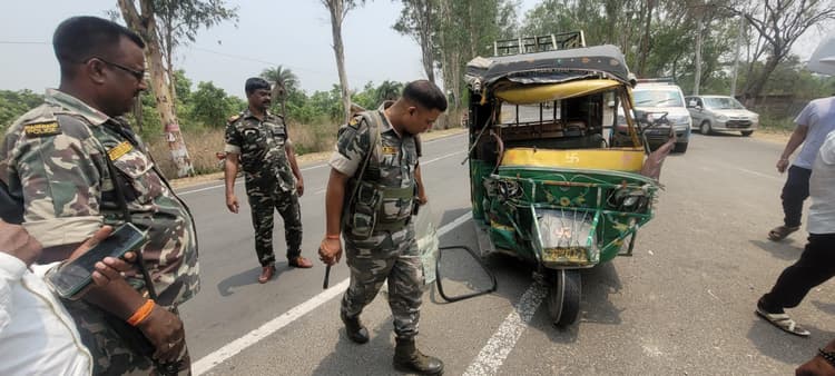 Deoghar News : ऑटो-बाइक की सीधी टक्कर, युवक की मौत, एक गंभीर