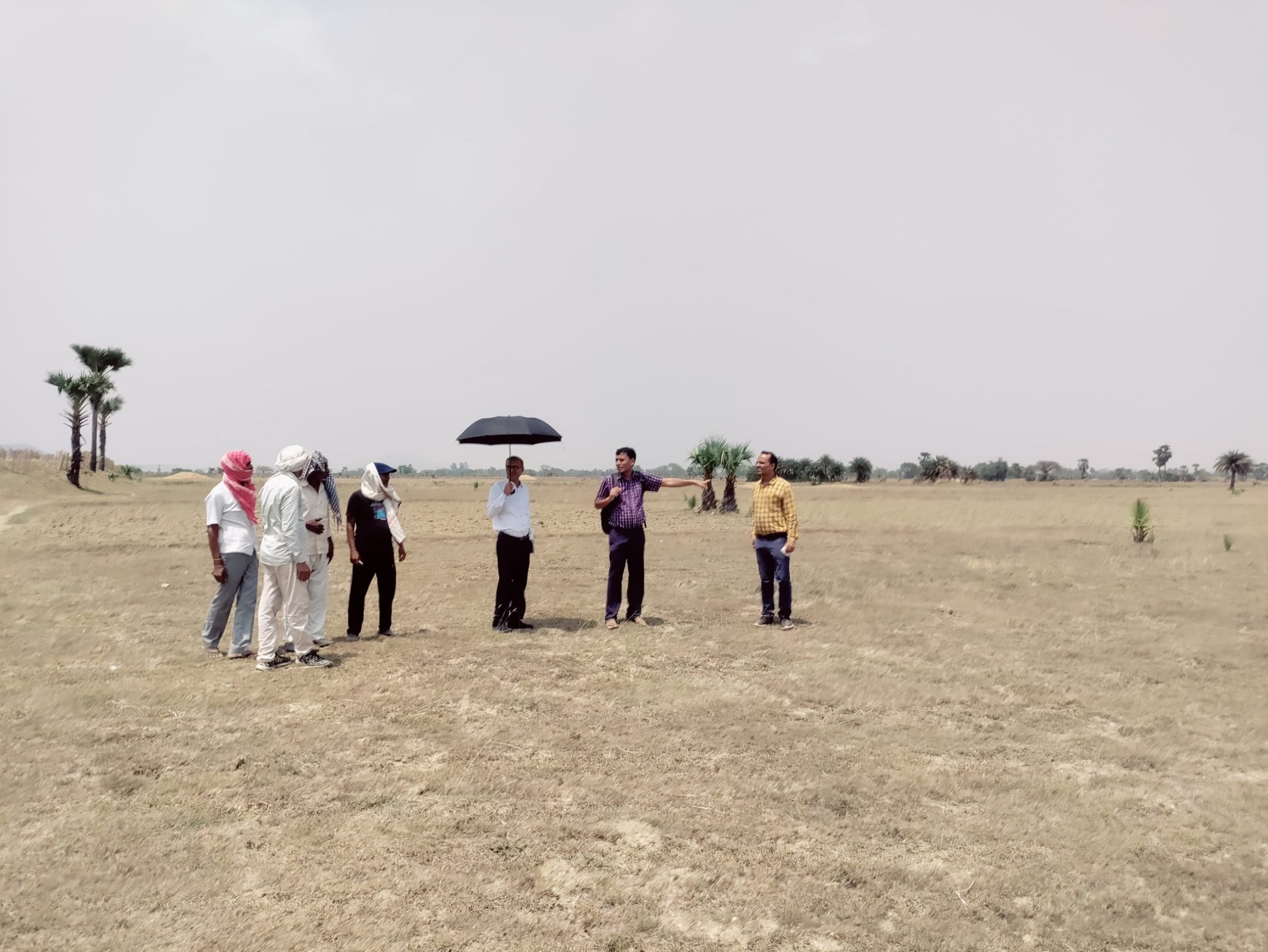 50 एकड़ परती भूमि पर वैज्ञानिकों की देखरेख में लगेगी फसल