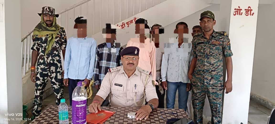पुलिस पर हमला मामले में तिलैया खुर्द से पांच गिरफ्तार