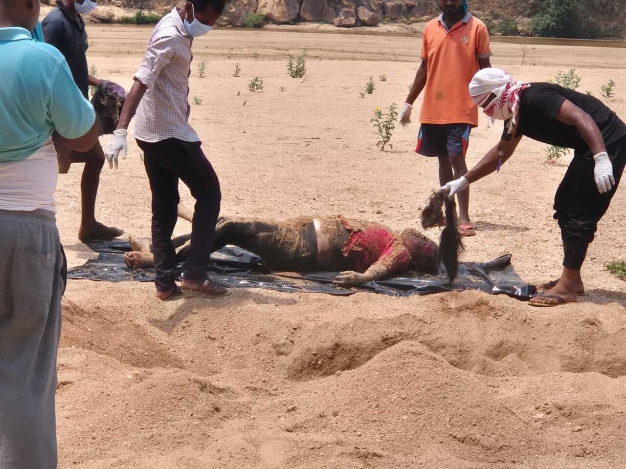 महिला की हत्या, कोयल नदी में गाड़ा शव