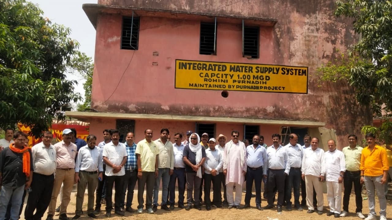 रोहिणी व धमधमिया काॅलोनी के लोगों को मिलेगा शुद्ध पानी