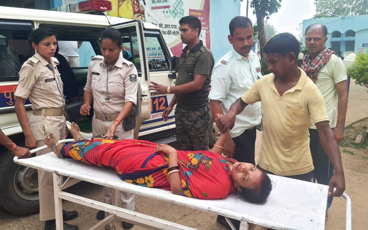 पारिवारिक कलह में दंपती को लाठी-डंडे से पीट कर किया घायल