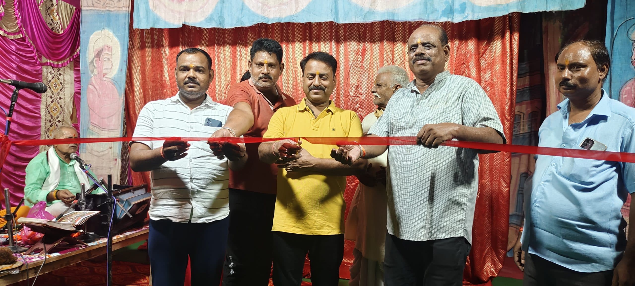 10 दिवसीय रामलीला महोत्सव का काली मंदिर में हुआ शुभारंभ