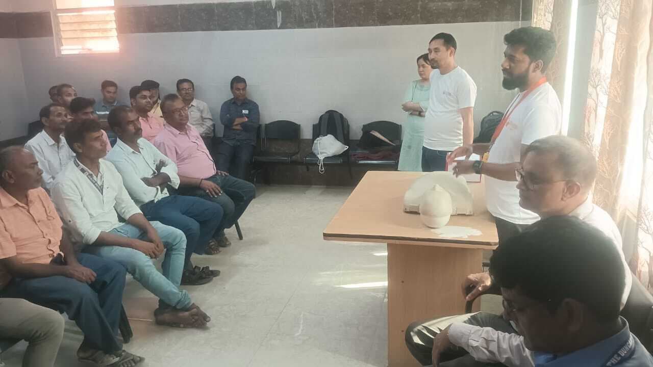 Motihari: आपदा के दौरान स्वास्थ्य कर्मियों की भूमिका पर दिया गया प्रशिक्षण