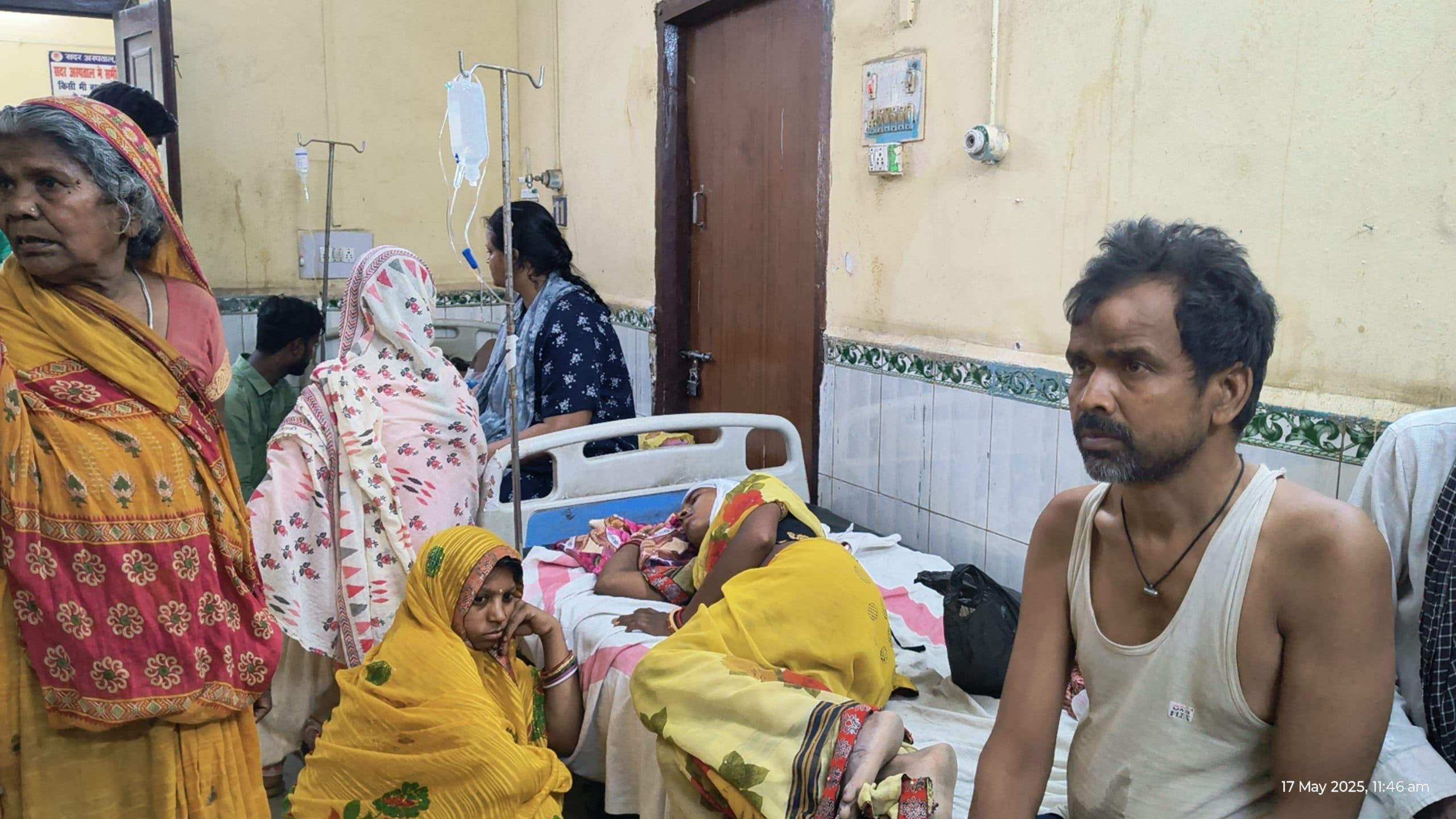 नवादा परसौनी में संपत्ति विवाद में भिड़े दो भाई, महिला समेत पांच लोग जख्मी