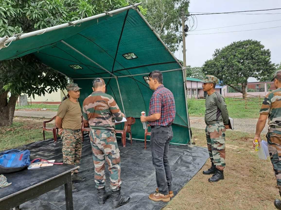 Madhubani News : नवोदय विद्यालय रांटी में एनसीसी कैंप की तैयारी पूरी