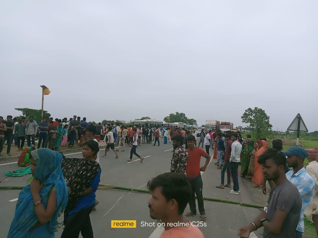 Madhubani News : एनएच पार कर रहे किशोर को ट्रक ने कुचला, मौत