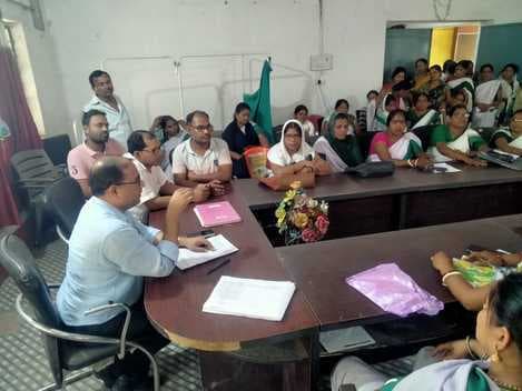 100 डेज टीबी कैंपेन को लेकर प्रशिक्षण कार्यक्रम आयोजित