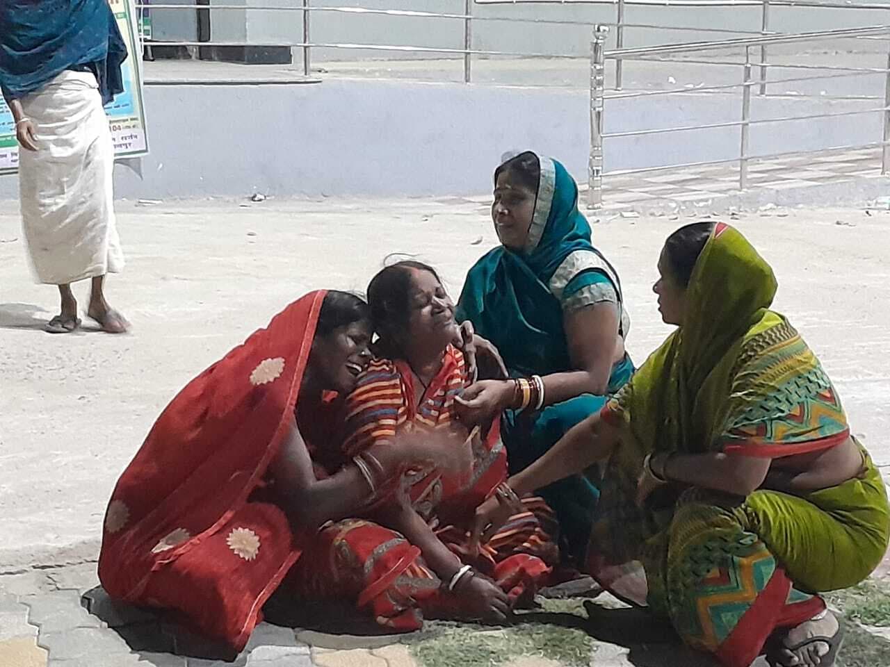 Bhagalpur news सीएचसी में प्रसव के लिए आयी महिला की मौत, हंगामा