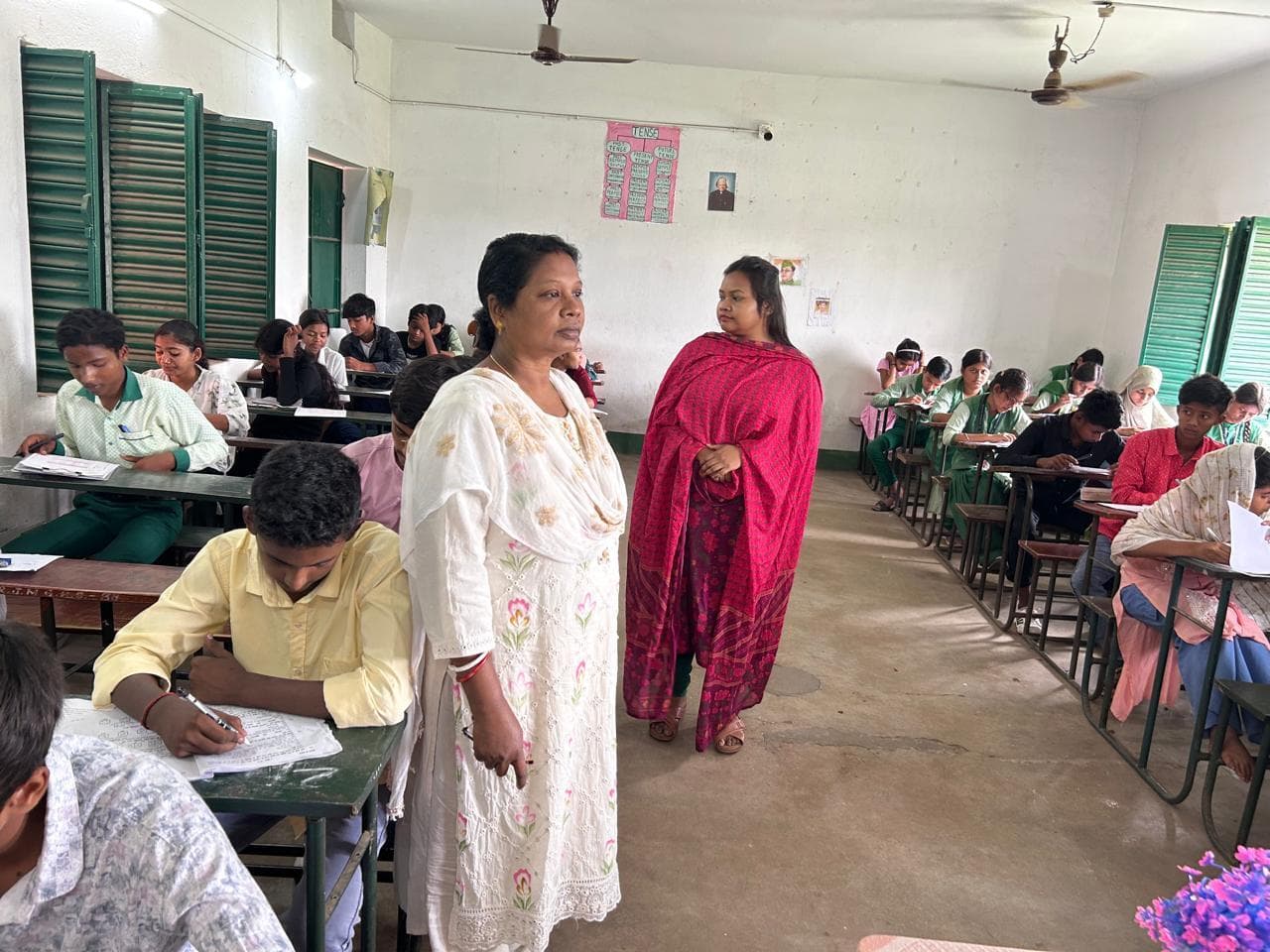 राष्ट्रीय साधन सह मेधा छात्रवृत्ति परीक्षा में शामिल हुए 188 परीक्षार्थी