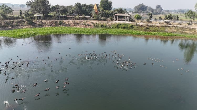 भूमि विवाद को ले मानसरोवर झील निर्माण अधर में