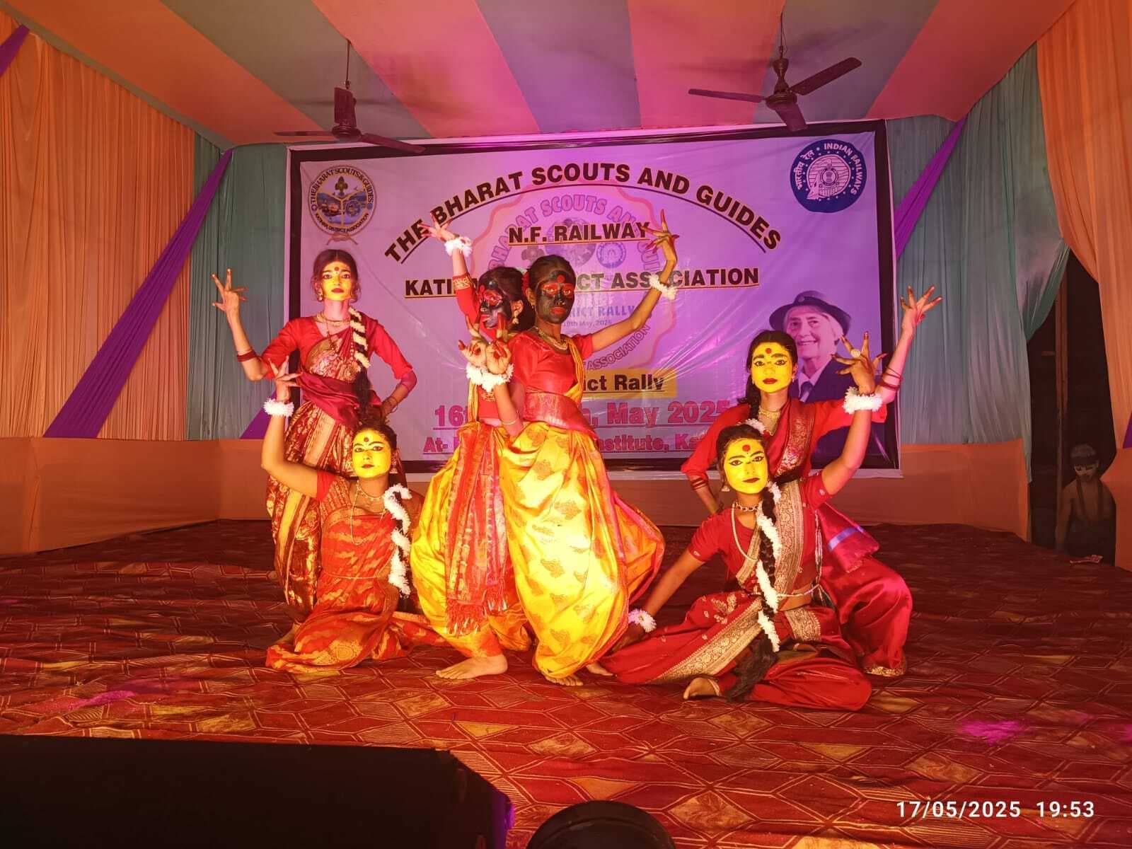 चतुर्थ जिला स्काउट-गाइड रैली में आकर्षक सांस्कृतिक प्रस्तुति