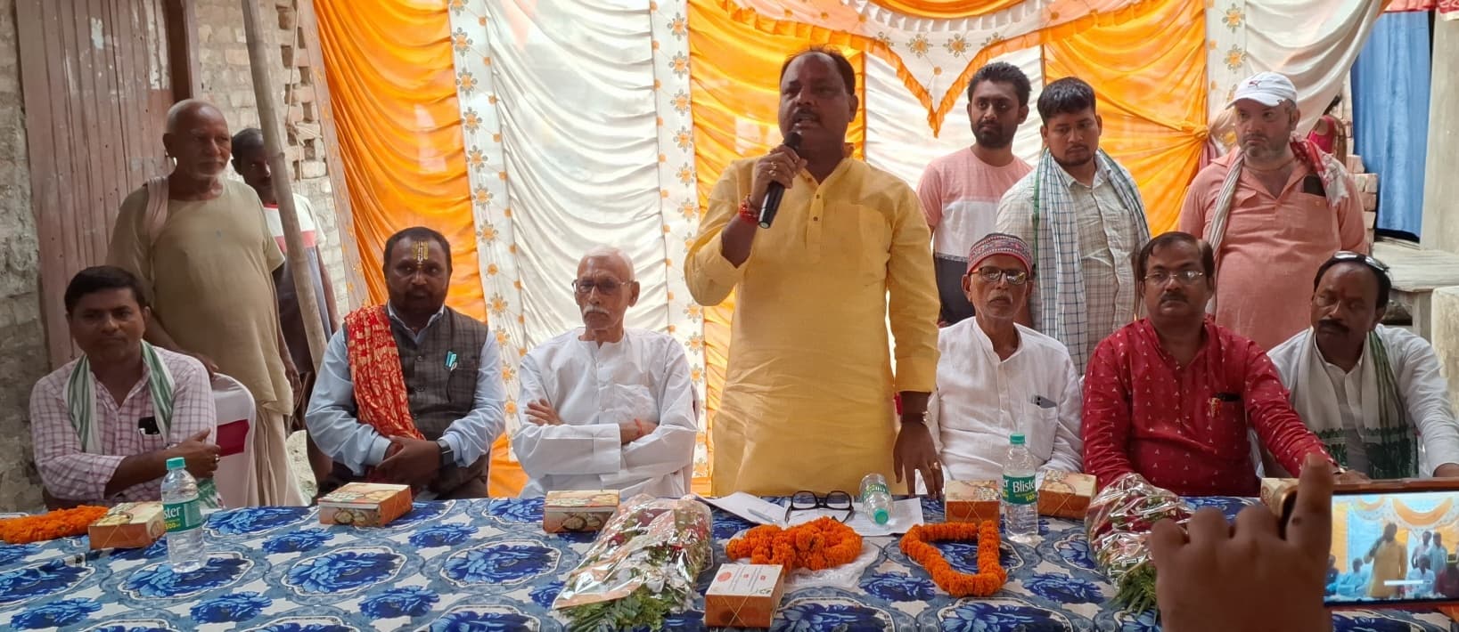 ग्रामीण सड़कों का दो जगहों पर विधायक ने किया शिलान्यास