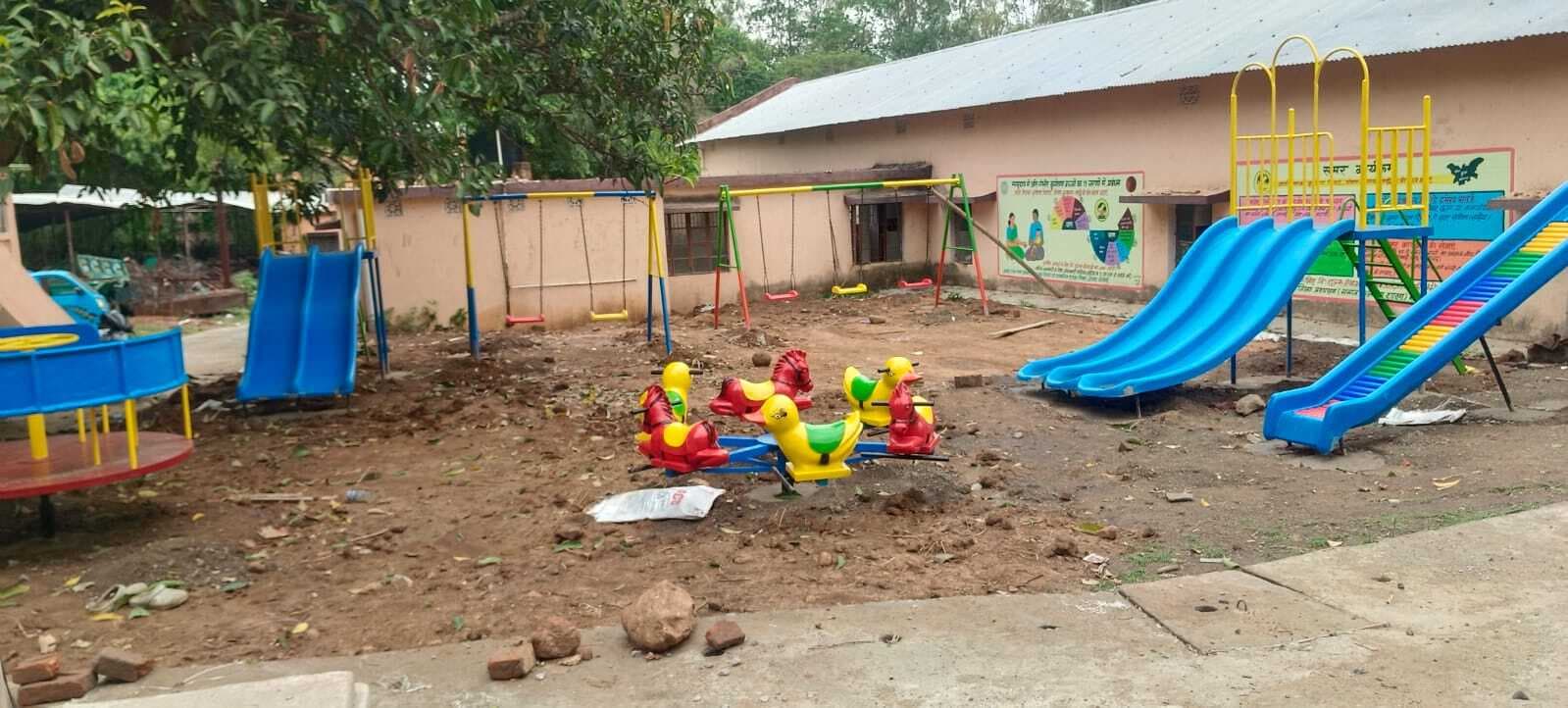 नेत्रहीन विद्यालय का किया जा रहा कायाकल्प