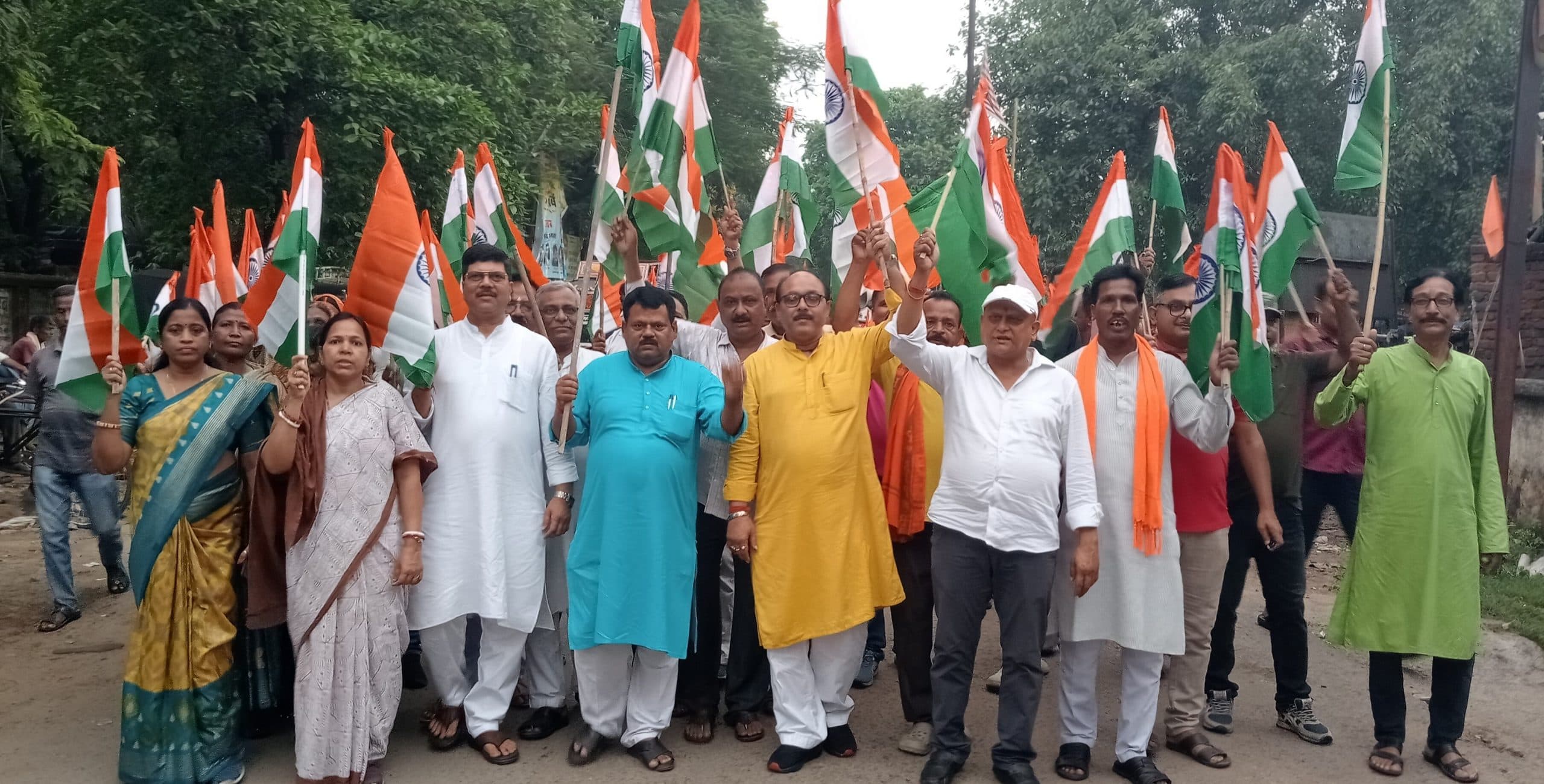 Bokaro News : बोकारो थर्मल में भाजपा ने निकाली तिरंगा यात्रा