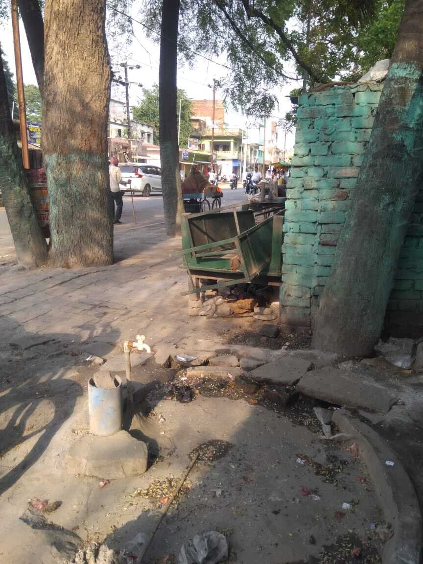 कचहरी रोड में लोगों को नहीं मिल रहा नल का जल