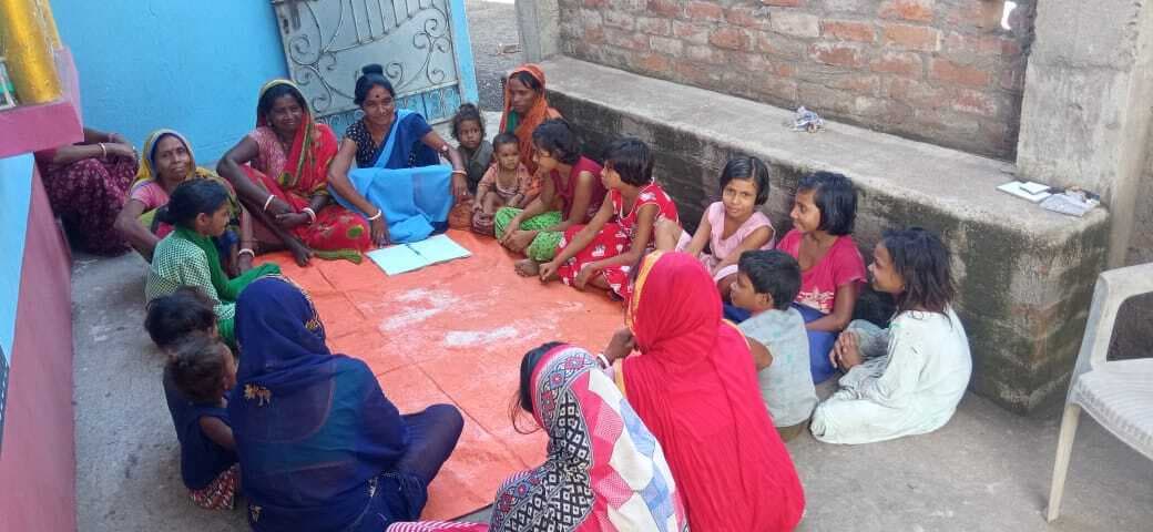 जल सहिया ने माहवारी स्वच्छता प्रबंधन पर की चर्चा